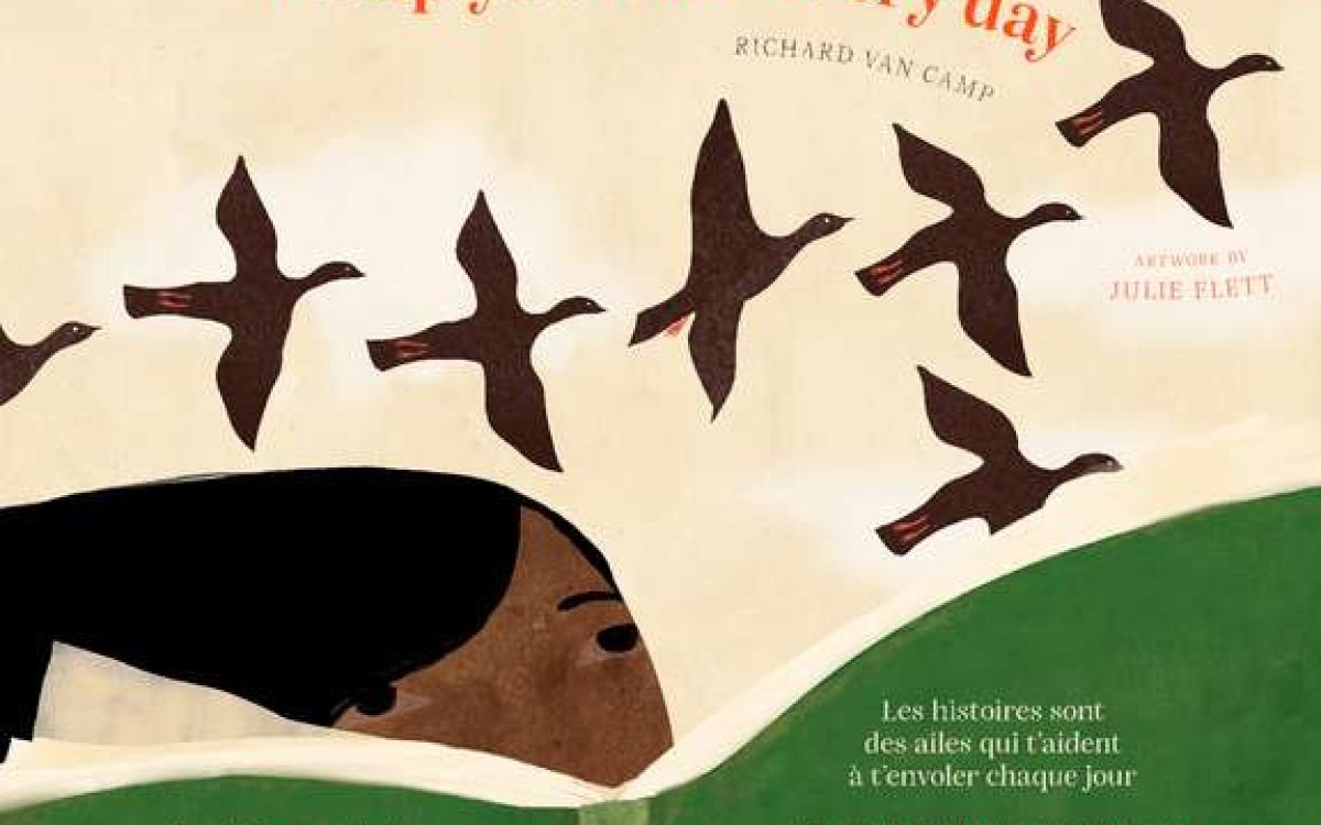 Las historias son alas que nos ayudan a remontar el vuelo cada día (lema para el Día Internacional del Libro Infantil 2022)